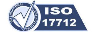 ISO 17712 certified security seals