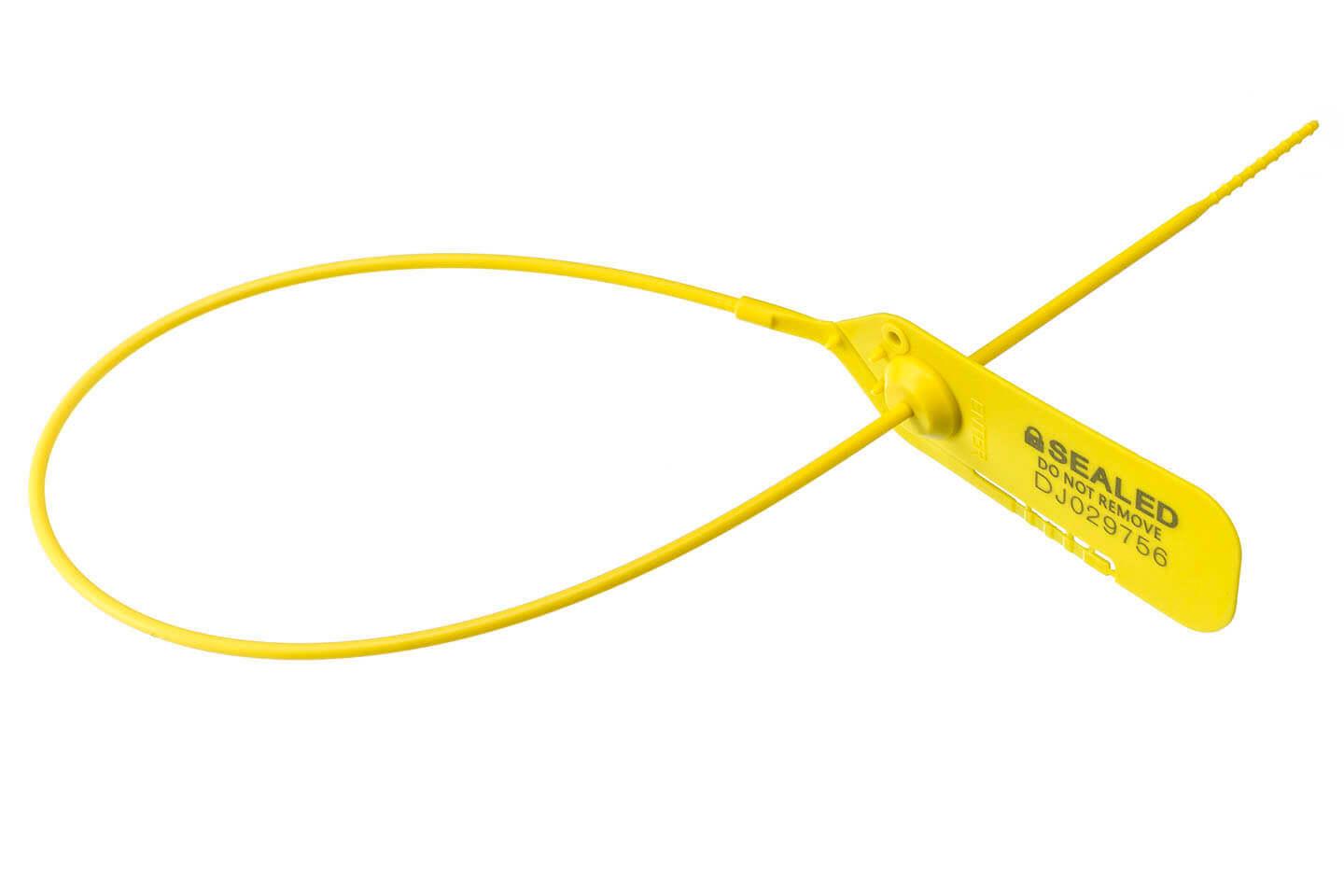 Plastic Seal DS-J 500 Yellow by Hoefon Security Seals